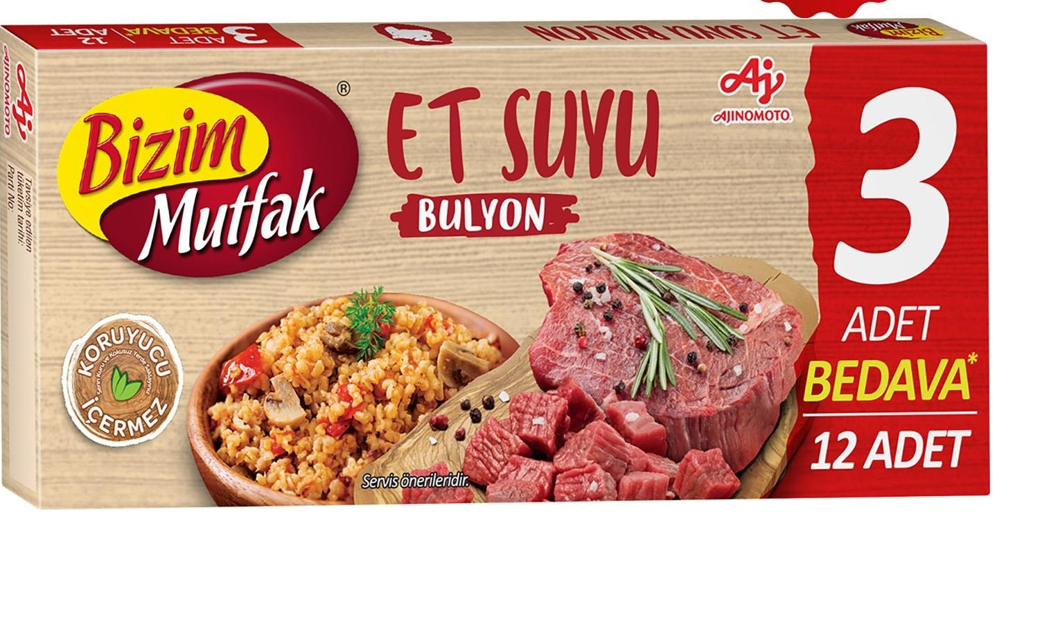 Bizim Mutfak Vlees Bouillon 6stuks