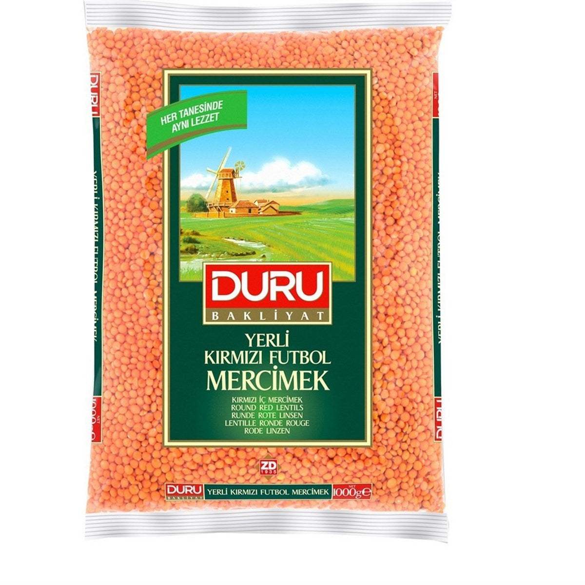 Duru Rode Linzen 1kg