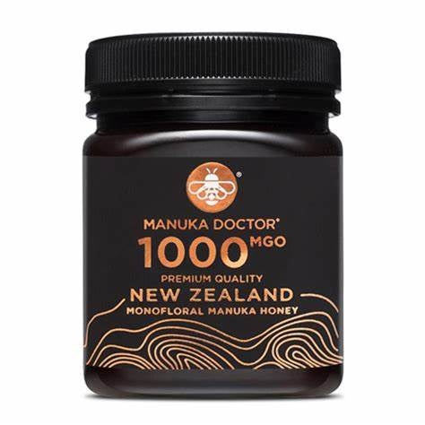 1000 MGO  Monoflorale Manuka Honing 250gr