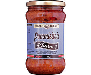 Lekker Bekkie Pommisitair Chutney 290ML