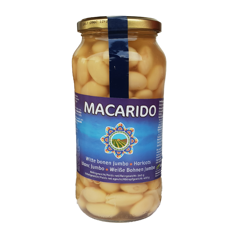 Macarido Witte Bonen Jumbo 540gr