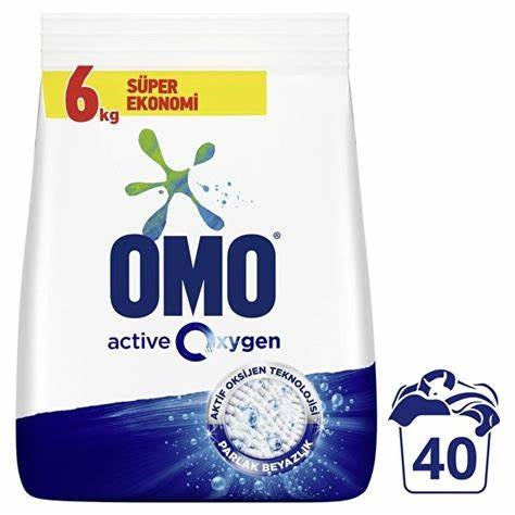 Omo active oxgyen wasmiddel 6kg