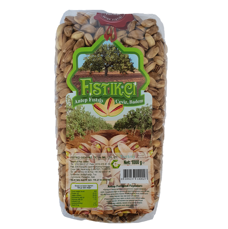 Fistikci Pistachenoten 800gr